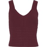 LASCANA Stricktop, in verkürzter Länge, Damentop aus 100% Baumwolle mit Zopfmuster