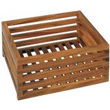 Möve Aufbewahrungsbox »ACACIA«, Gitterbox aus Akazienholz