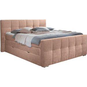 Places of Style Boxspringbett »Rosà«, H3/H3, H3/H4, H4/H4 möglich