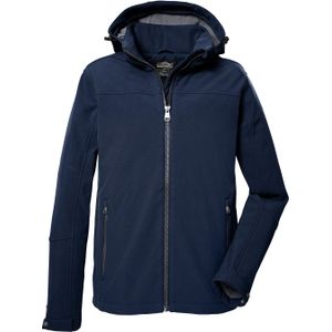Killtec Softshelljacke »Herren Softshelljacke«, Wasserabweisende Softshelljacke mit Fleece, abnehmbarer Kapuze