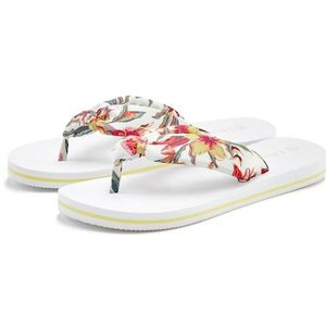 LASCANA Badezehentrenner, Sandale, Pantolette, Badeschuh ultraleicht mit softem Band VEGAN