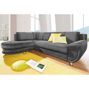 TRENDMANUFAKTUR Ecksofa »Rondo, zeitlos und elegant, OTTOs Choice, bequem, L-Form«, wahlweise mit Federkern, wahlweise mit Bettfunktion