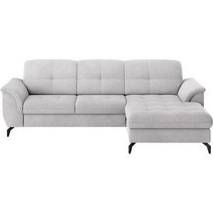 sit&more Ecksofa »Zora L-Form«, wahlweise mit Bettfunktion und Bettkasten
