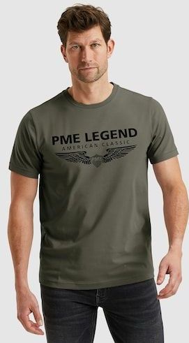 PME LEGEND Rundhalsshirt, mit Logoprint