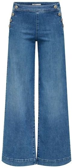 ONLY High-waist-Jeans »ONLMADISON HW BUTTON WIDE DNM GEN769NOOS«