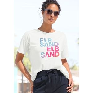 Elbsand T-Shirt, mit Logodruck