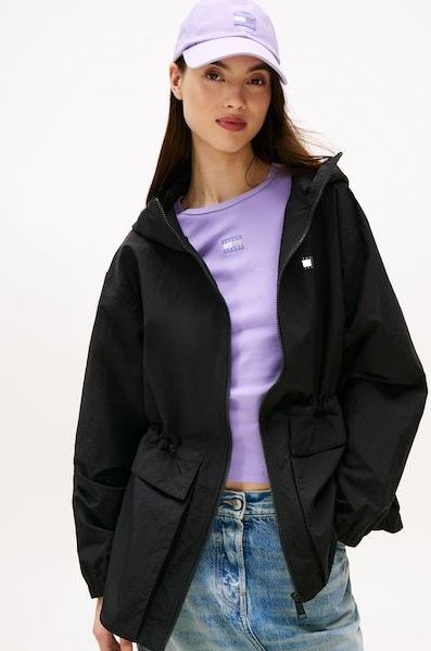 Tommy Jeans Windbreaker »TJW MIDI HOODED WINDBREAKER«, mit Kapuze