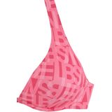 Elbsand Bügel-Bikini-Top »Letra«, mit tollem Wording