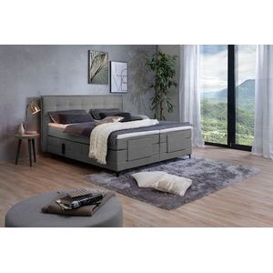 alina Boxspringbett »Edward«, 180x200cm, mit motorischer Verstellung, inklusive Matratze und Topper