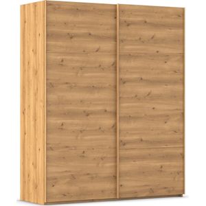 rauch Schwebetürenschrank »Kleiderschrank Schrank Garderobe Schlafzimmerschrank SCALE-TRIO«, edle dreigeteilte Front, 2 Zierleisten in Griff-Farbe MADE IN GERMANY