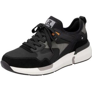 RIEKER Sport Slip-On Sneaker, Freizeitschuh, Halbschuh, Schlupfschuh mit elastischem Einstieg
