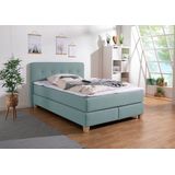 Home affaire Boxspringbett »Fargo«, in Überlänge 220 cm, mit Topper, 3 Ausführungen, 4, Breiten