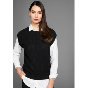 HECHTER PARIS Pullunder, mit Strickmuster