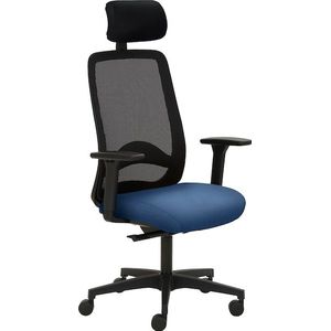 Mayer Sitzmöbel Drehstuhl »2228«, Struktur (recyceltes Polyester), 3D Armlehnen, Kopfstütze