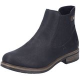 Rieker Chelseaboots, Schlupfboots, Stiefelette, Blockabsatz, mit wärmendem Textilfutter