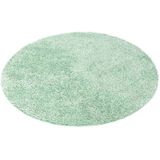 Carpet City Hochflor-Teppich »City Shaggy«, rund, 30 mm Höhe, Teppich Langflor, Uni, Shaggy, flauschig-weich