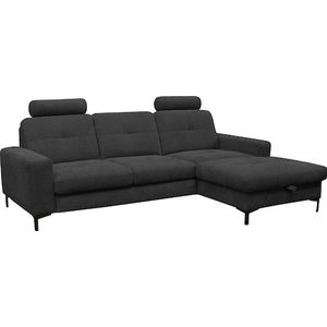alina Ecksofa »Stelvia«, Inklusive Nackenstützen, Breite 254 cm
