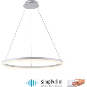 Paul Neuhaus Pendelleuchte »TITUS«, 1 flammig, Leuchtmittel LED-Board  LED fest integriert, LED, dimmbar, Simply Dim, Memory, nach Trennung vom Netz