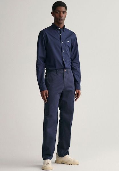 Gant Chinohose »REGULAR TWILL CHINOS«, Regumit gefütterten Seitentaschen