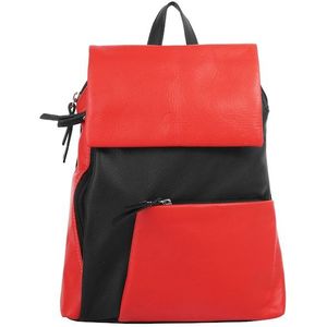 Cluty Cityrucksack, echt Leder, Made in Italy