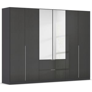 rauch Drehtürenschrank »Kleiderschrank Schrank Garderobe AGORDO mit Dekor- oder Hochglanzfront«, mit Außenschubkästen, in 6 Breiten und 2 Höhen MADE IN GERMANY