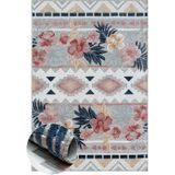 Myflair Möbel & Accessoires Teppich »Lotus Lagerräumung«, rechteckig, 8 mm Höhe, florales Design, Blumen Motiv, Outdoor geeignet, Balkon, Terrasse