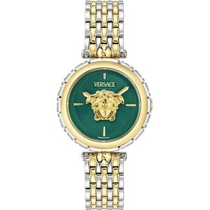 Versace Quarzuhr »MEDUSA HERITAGE«, Armbanduhr, Damenuhr, Swiss Made, Saphirglas, Edelstahlarmband, analog