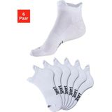 Bench. Sneakersocken, (Packung, 6 Paar), mit feiner Mesh Konstruktion und Mittelfußgummi