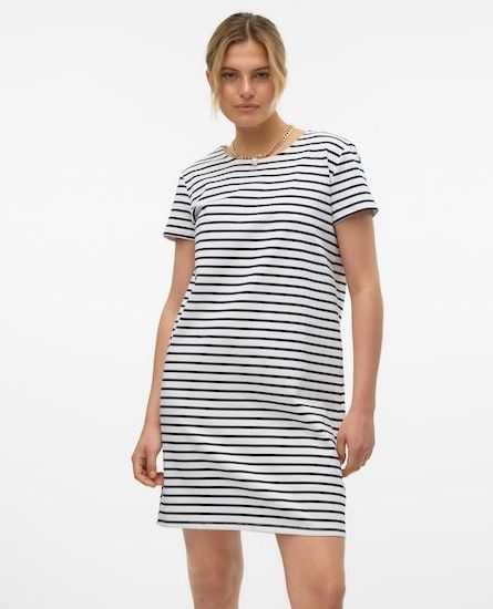 Vero Moda Minikleid »VMABBY SS SHORT ZIP DRESS JRS NOOS«