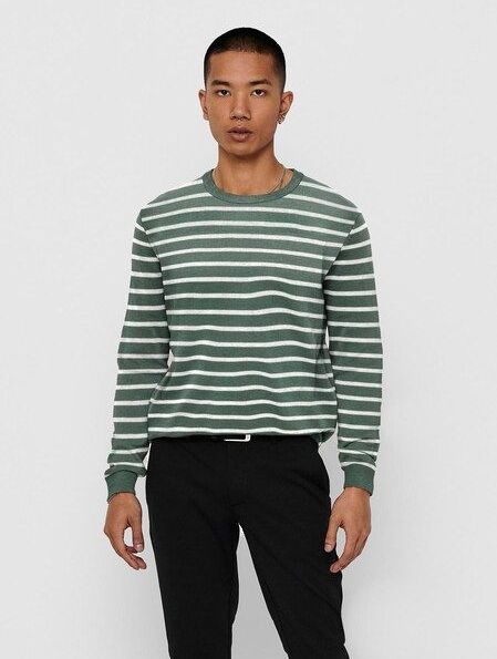 ONLY & SONS Rundhalspullover »ONSALEX 12 SOLID CREW NECK KNIT«