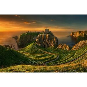 Papermoon Fototapete »Photo-Art KRZYSZTOF BROWKO, DUNNOTTAR«