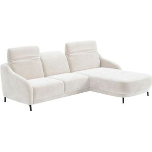 sit&more Ecksofa »Blues L-Form«, wahlweise mit Klapptisch und USB