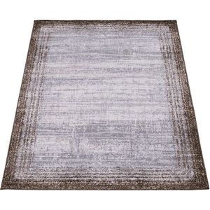 Paco Home Teppich »Catania 842«, rechteckig, 13 mm Höhe, Kurzflor, meliert, modernes Design, mit Bordüre