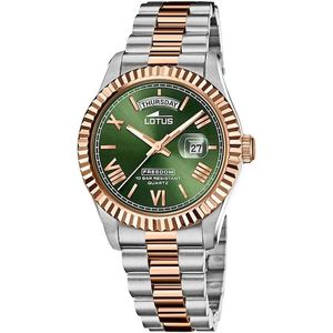 Lotus Quarzuhr, Armbanduhr, Herrenuhr, Damenuhr, bis 10 bar wasserdicht, Datum