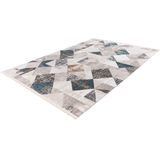 me gusta Teppich »Akropolis 225«, rechteckig, 12 mm Höhe, flacher Teppich mit Baumwollrücken, attraktiver Vintage-Look