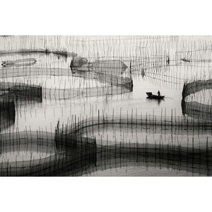 Papermoon Fototapete »Photo-Art AHMED ABDULAZIM, WARTEN AUF DEN HAKEN«