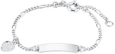 Amor Silberarmband »Schutzengel/Herz, 9526703«, Made in Germany