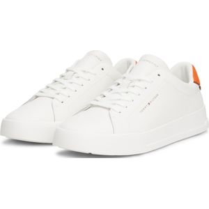 Tommy Hilfiger Sneaker »TH COURT LTH DETAIL ESS«, Freizeitschuh, Halbschuh, Schnürschuh mit seitlichem Logoschriftzug