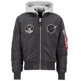 Alpha Industries Bomberjacke »Alpha Industries Men - Bomber Jackets MA-1 VF Hood Dark Side«