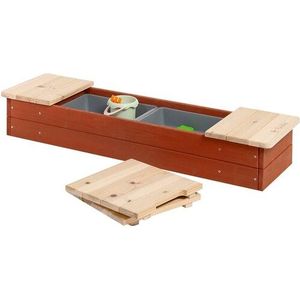 Pinolino® Sandkasten »Hedda, rot/natur«