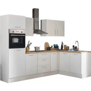 BASIC by Balculina Winkelküche »Turin«, Stellbreite 270x175 cm, wahlweise mit E-Geräten