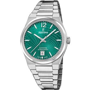 Festina Quarzuhr »Rive Collection«, Armbanduhr, Damenuhr, Swiss Made, Edelstahlarmband, analog, Tag