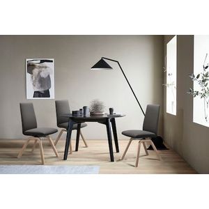 Stressless® Polsterstuhl »Laurel«, Leder PALOMA, Low Back, Größe M, mit schräggestellten Beinen in Schwarz