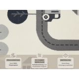 HANSE Home Kinderteppich »Town«, rechteckig, 0,9 mm Höhe, Kurzflor, Kinderteppich, Spielteppich, Straßen Design, Kinderzimmer