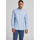 Jack & Jones Langarmhemd »BROOK OXFORD«, mit Button-Down Kragen