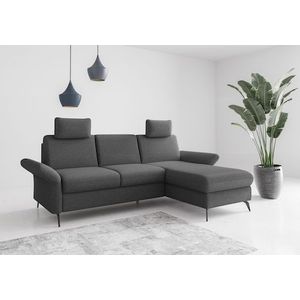 Home affaire Ecksofa »Rochelle«, optional: Armteilverstellung, klappbar, Bettkasen