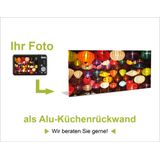 Artland Küchenrückwand »Kaffee - Latte Macchiato«, (1 tlg.), Alu Spritzschutz mit Klebeband, einfache Montage