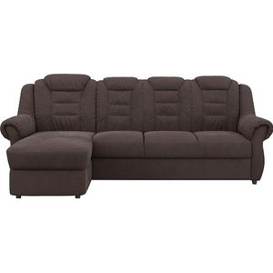 Home affaire Ecksofa »Boston L-Form«, Gemütliches Ecksofa mit hoher Rückenlehne in klassischem Design