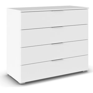 rauch Schubkastenkommode »Sideboard Schubladenkommode AGORDO mit Dekor- oder Hochglanzfront«, (in zwei Griff-Farben), Breite 93 cm mit 4 großen Schubladen für viel Stauraum MADE IN GERMANY