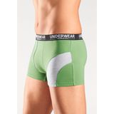 AUTHENTIC UNDERWEAR Boxer »Boxershorts für Herren«, (Packung, 4 St.), mit kontrastfarbenen Einsatz